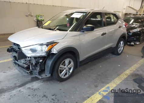 2020 Nissan Kicks S Xtronic Cvt z USA, uszkodzony, nr VIN 3N1CP5BV6LL500091